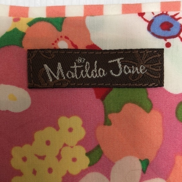 matilda Jane dress NWT. Floral on pink background. - Picture 9 of 9